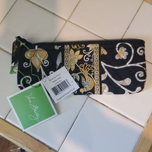 Vera Bradley Yellow Bird brush and pencil case